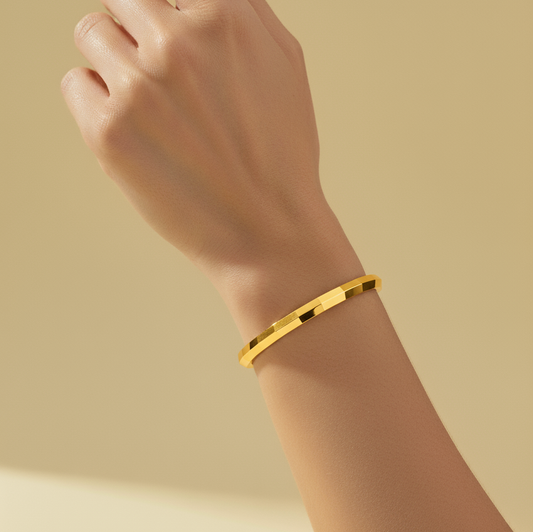 Golden Colour Punjabi Kada