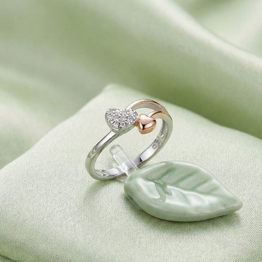 Double Heart Rose Pink Rink