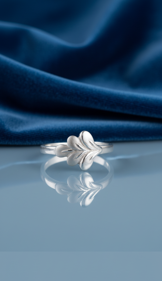 Leaf Whisper Ring
