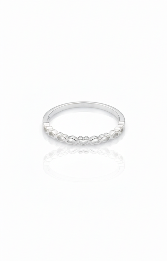 Heart Band Ring